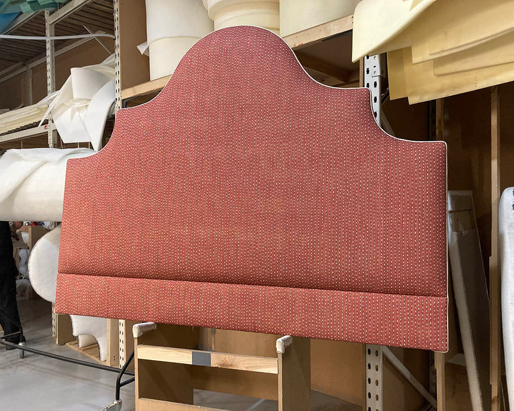 Super King Samson Headboard Lewis & Wood Wild Rice Red Hut