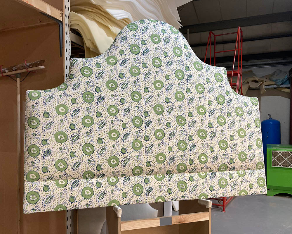 Super King Samson Headboard Linwood Rubia Peas