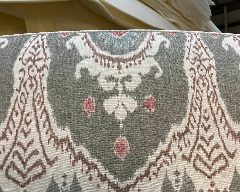 Kingsize Puffin Headboard Lewis & Wood Bukhara Tea Rose