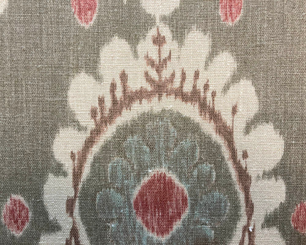 Kingsize Puffin Headboard Lewis & Wood Bukhara Tea Rose