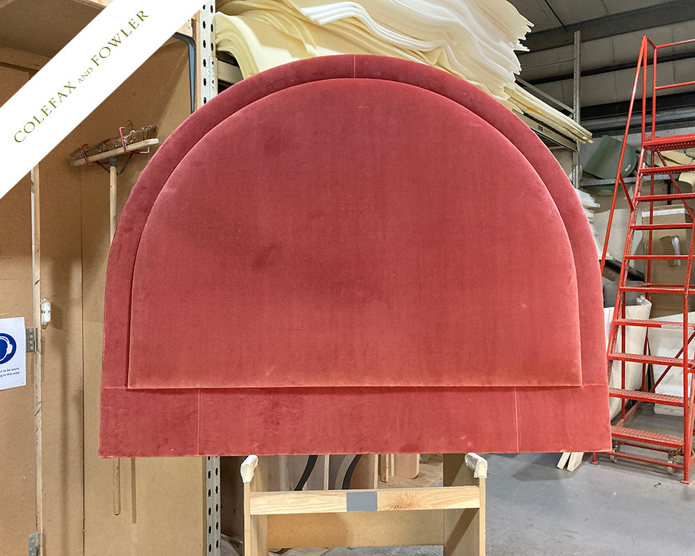 Kingsize Shuna Headboard Manuel Canovas Rivoli Brique