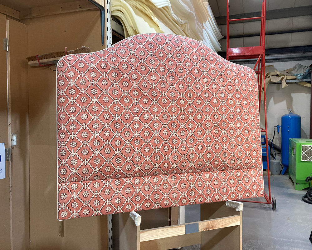 Double Barra Headboard Linwood Khiva Sunset