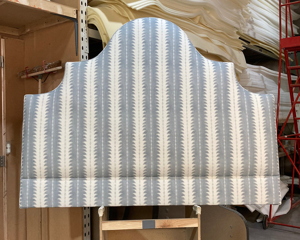 Super King Samson Headboard Linwood Ruched Storm