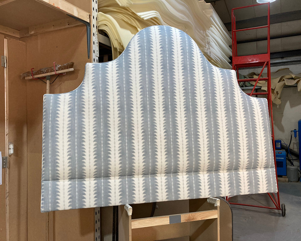 Super King Samson Headboard Linwood Ruched Storm