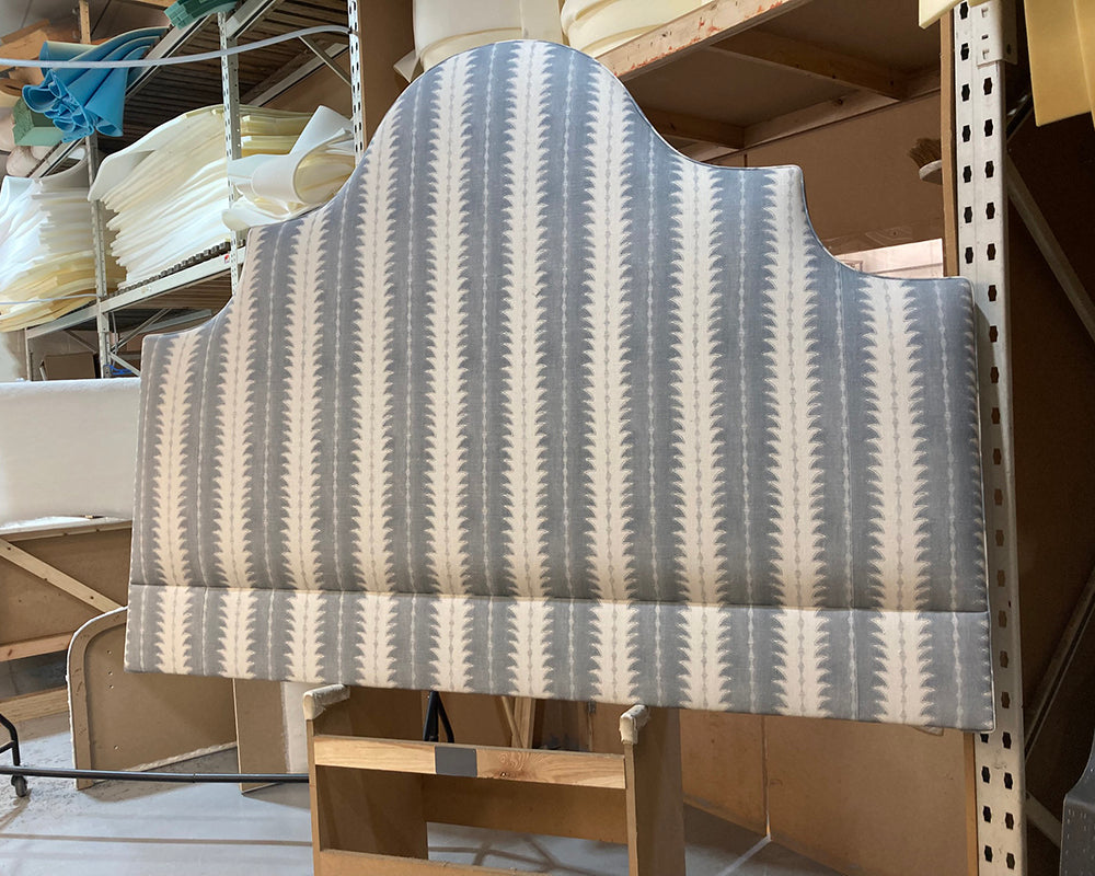 Super King Samson Headboard Linwood Ruched Storm