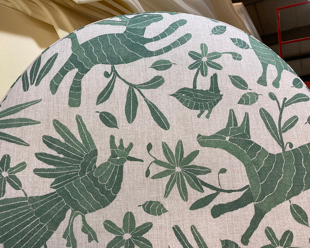 Super King Samson Headboard Lewis & Wood Otomi Leafy