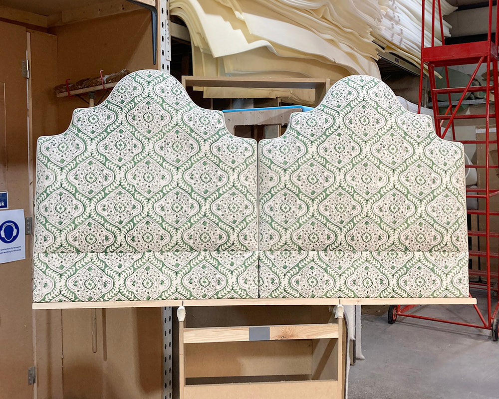 Twin Single Samson Headboards Linwood Kala Emerald
