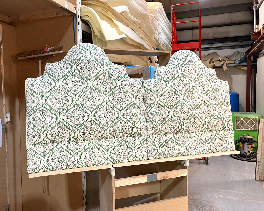 Twin Single Samson Headboards Linwood Kala Emerald