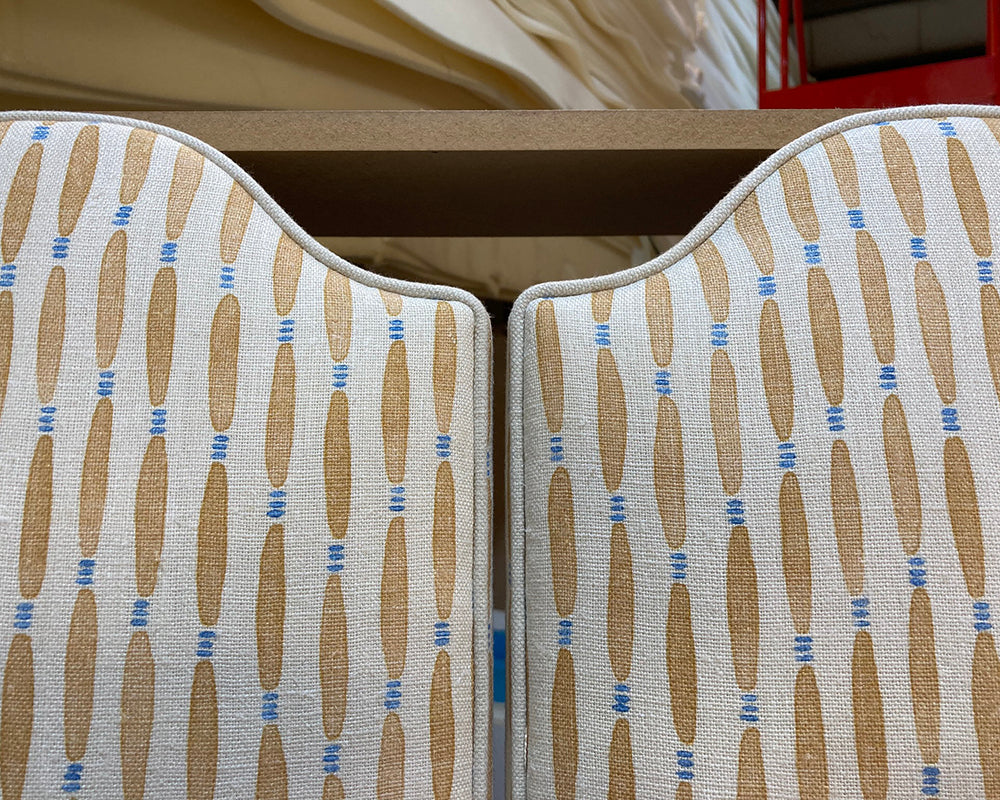 Twin Single Solas Headboards Linwood Smocked Baguette