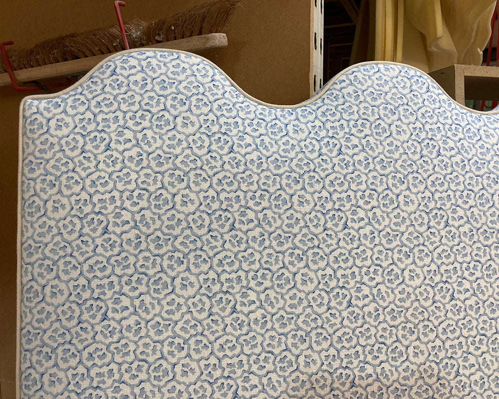 Twin Single Solas Headboards Linwood Hopscotch Aquamarine