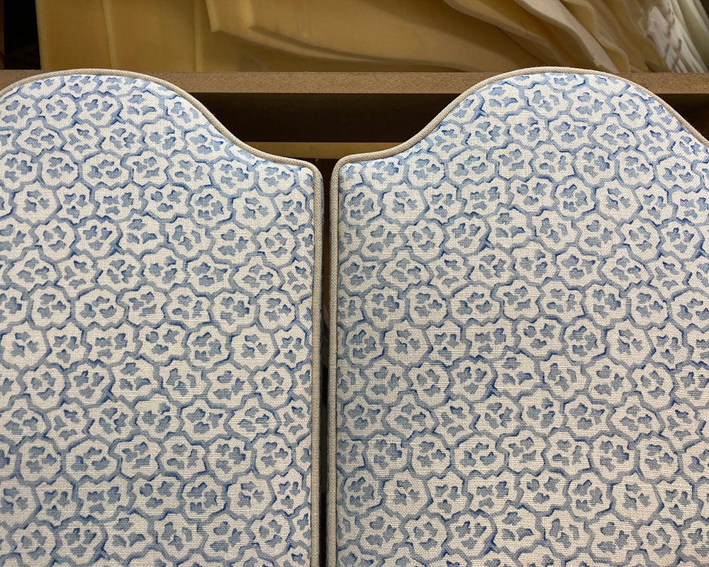 Twin Single Solas Headboards Linwood Hopscotch Aquamarine