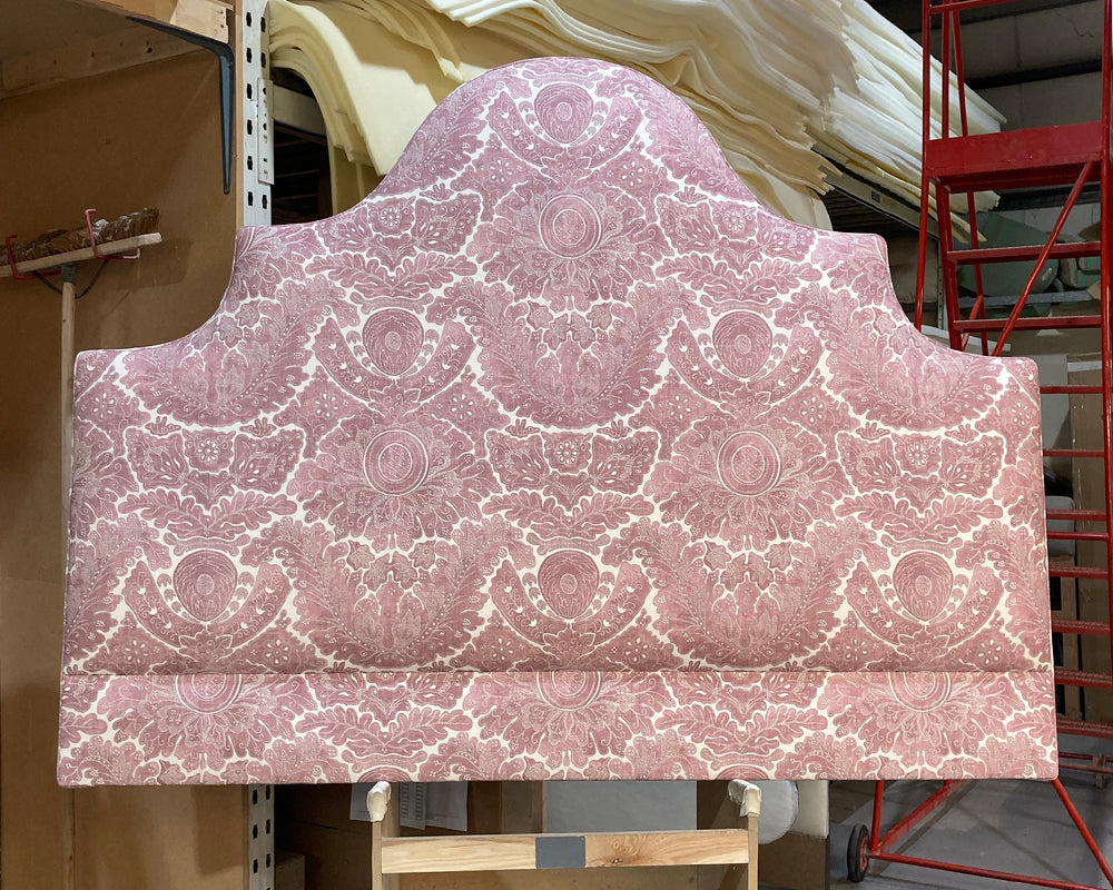 Super King Samson Headboard Lewis & Wood Nantessa Cerise