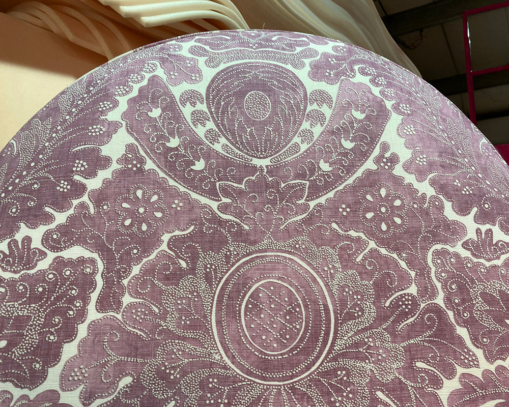 Super King Samson Headboard Lewis & Wood Nantessa Cerise