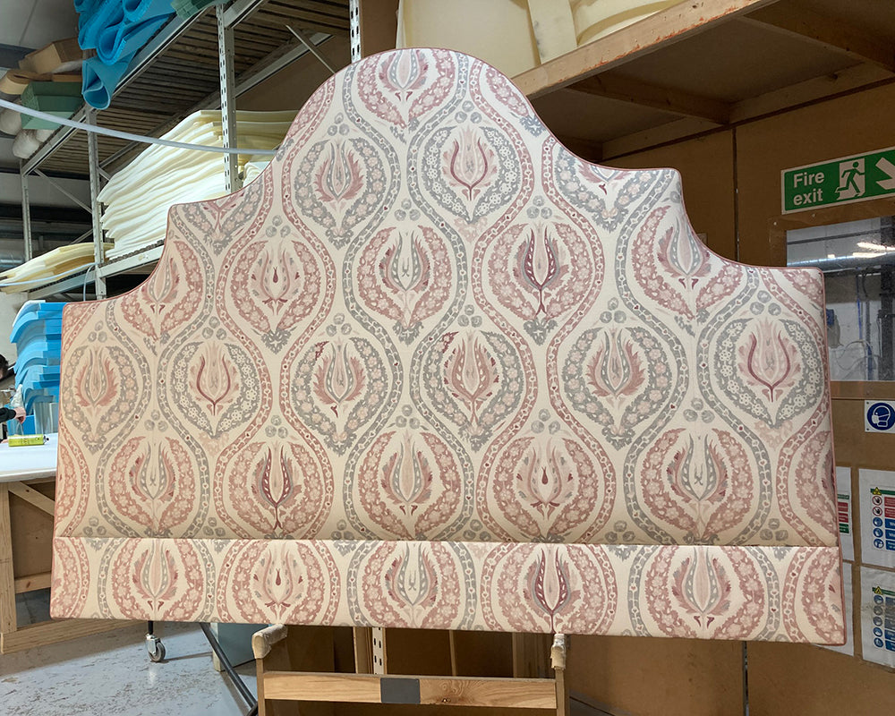 Super King Samson Headboard Lewis & Wood Benaki Rock Rose
