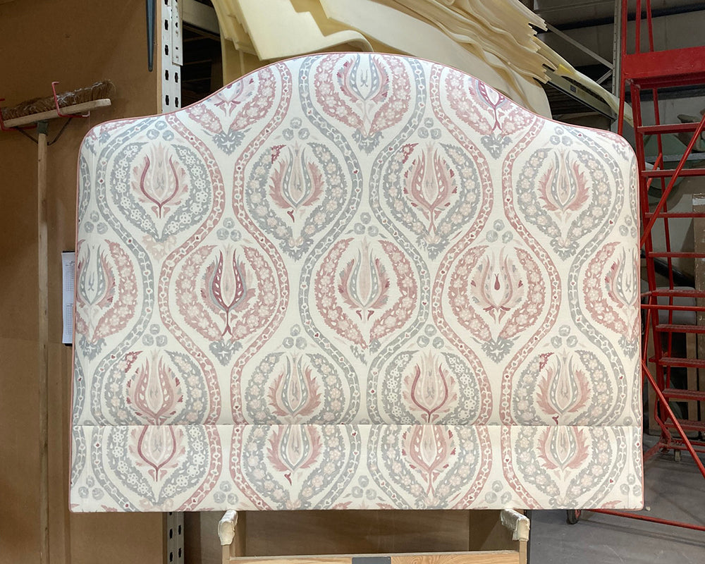 Double Barra Headboard Lewis & Wood Benaki Rock Rose