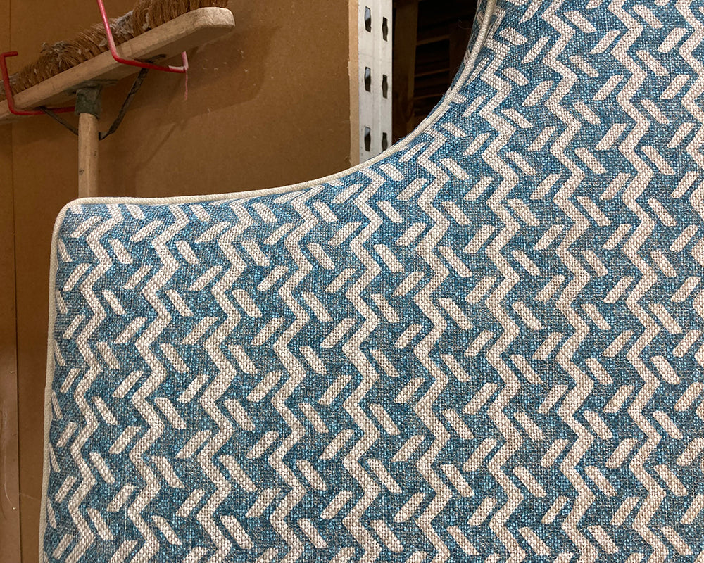Super King Samson Headboard Fermoie Chiltern Blue