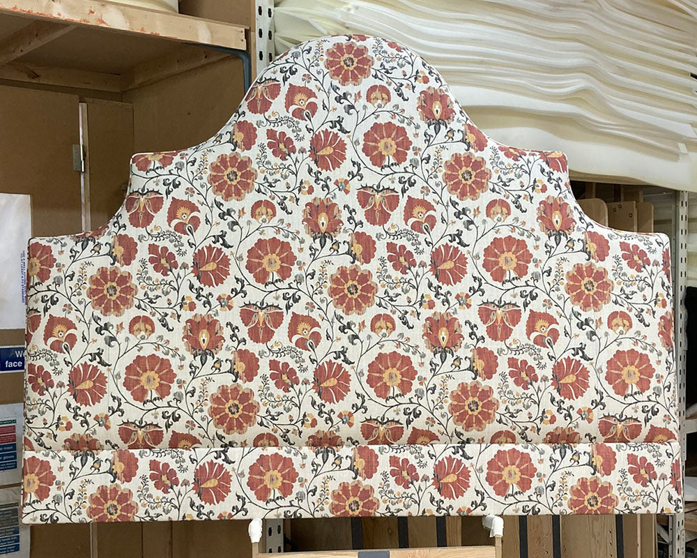 Super King Samson Headboard Lewis & Wood Zafarashan Slate/Rust