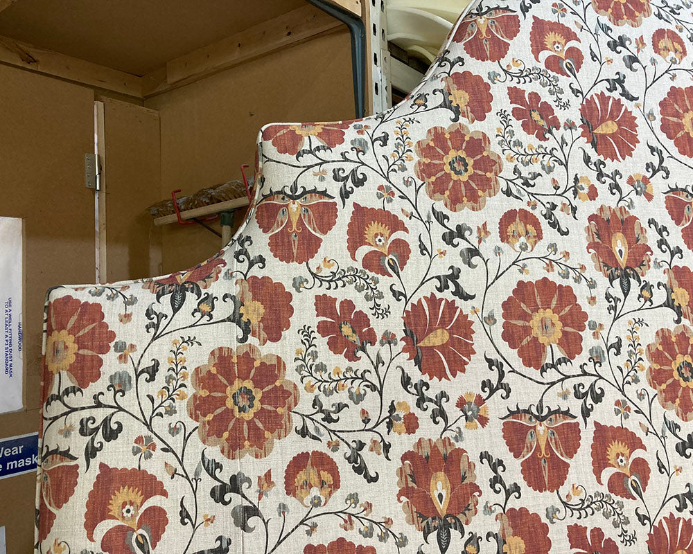 Super King Samson Headboard Lewis &amp; Wood Zafarashan Slate/Rust