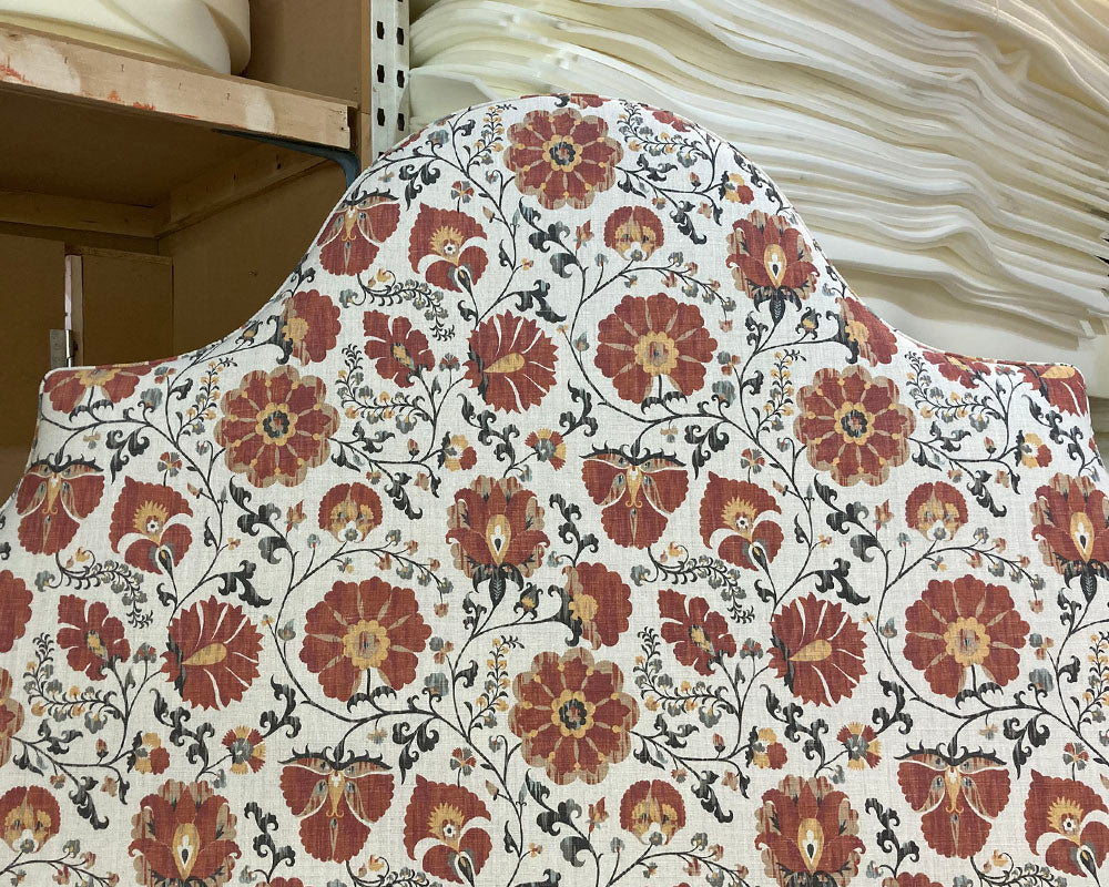 Super King Samson Headboard Lewis & Wood Zafarashan Slate/Rust