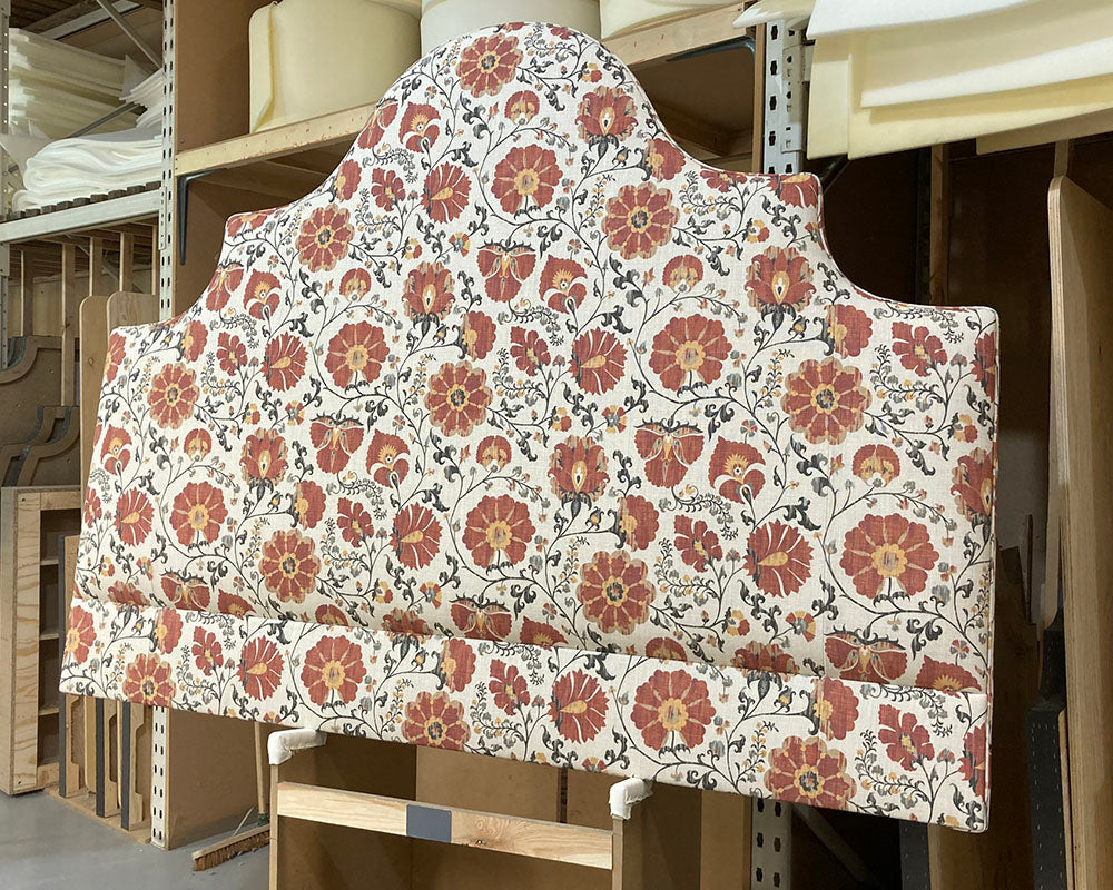 Super King Samson Headboard Lewis & Wood Zafarashan Slate/Rust