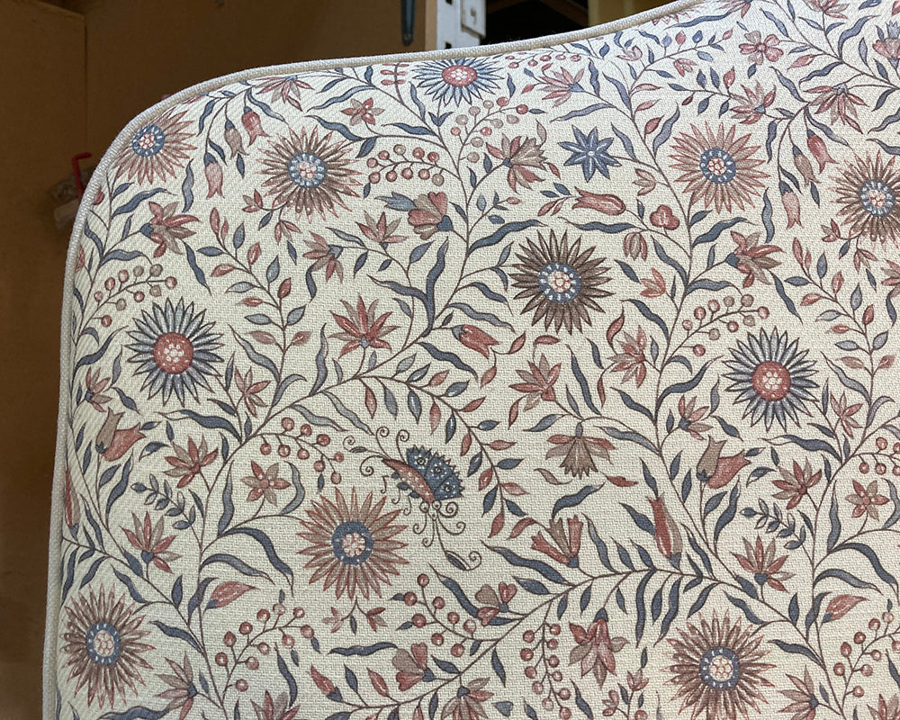 Double Barra Headboard Lewis & Wood Daisy Chintz Document