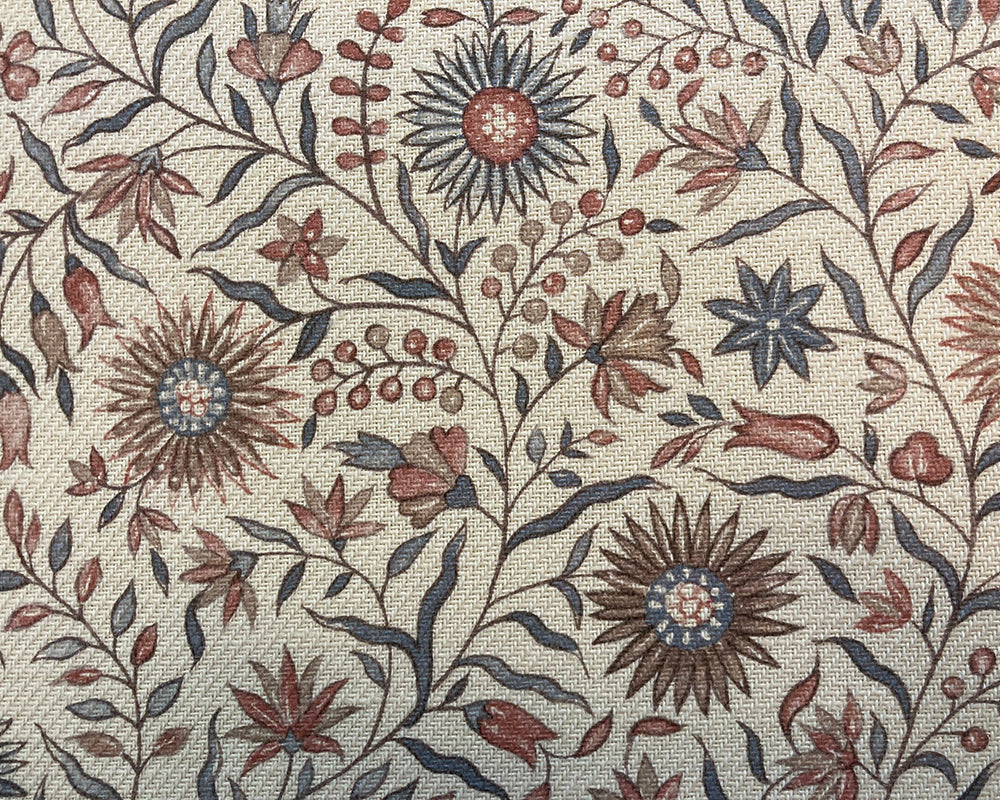 Double Barra Headboard Lewis & Wood Daisy Chintz Document