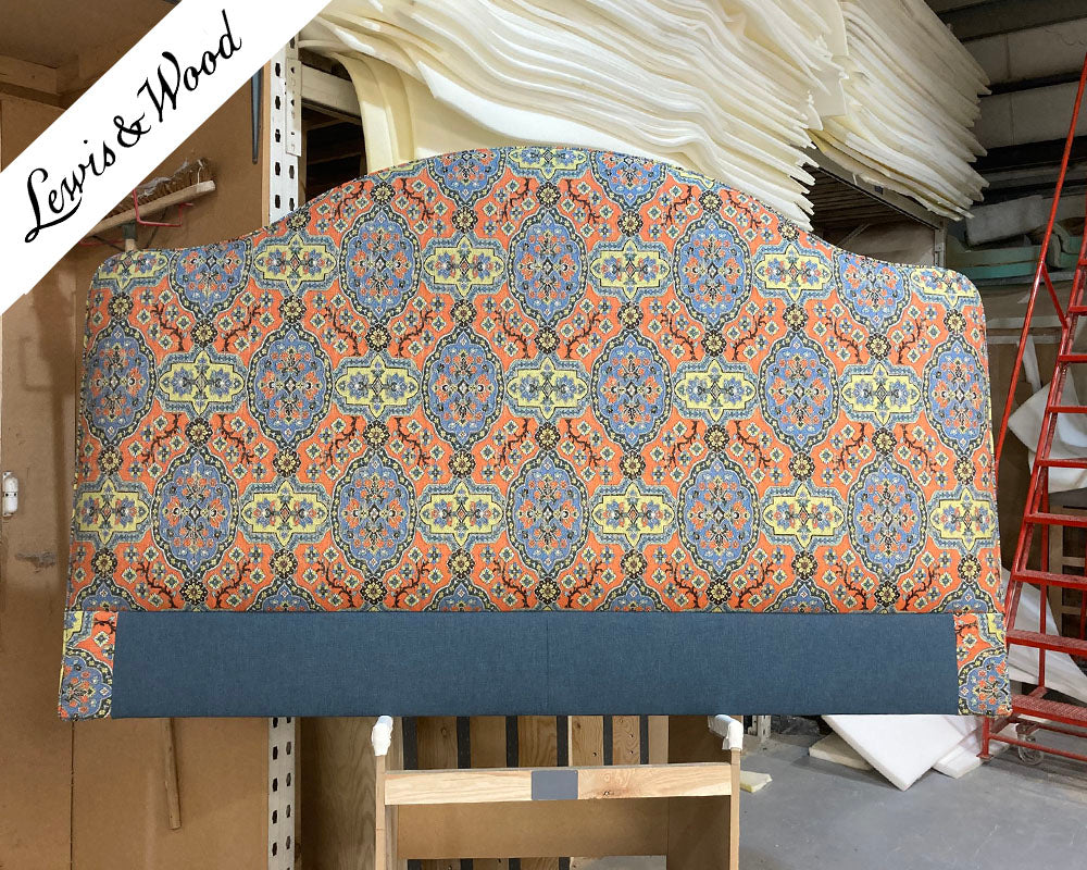 Super King Barra Headboard Lewis &amp; Wood Huguenot Clementine