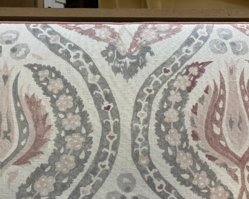 Double Faray Headboard Lewis & Wood Benaki Rock Rose