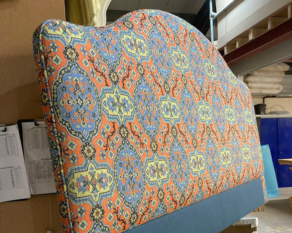 Super King Barra Headboard Lewis & Wood Huguenot Clementine