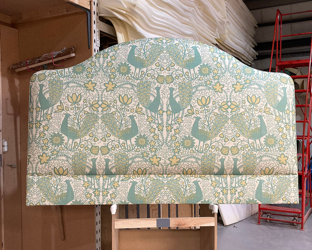 Super King Barra Headboard Lewis & Wood Peacock Frascati