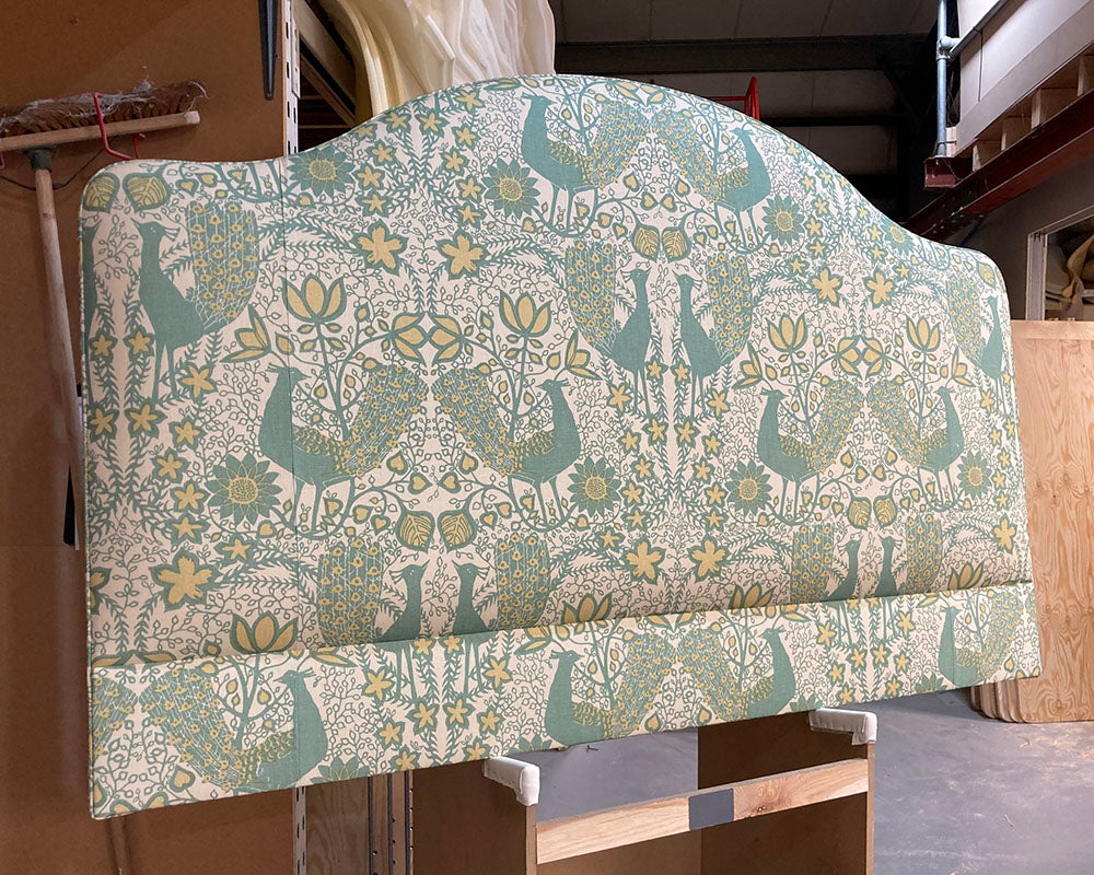 Super King Barra Headboard Lewis & Wood Peacock Frascati