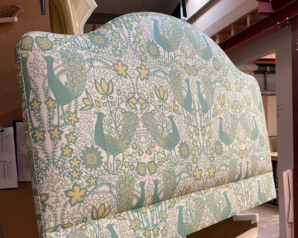 Super King Barra Headboard Lewis & Wood Peacock Frascati