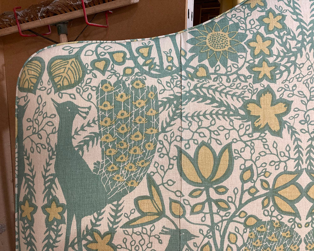 Super King Barra Headboard Lewis & Wood Peacock Frascati