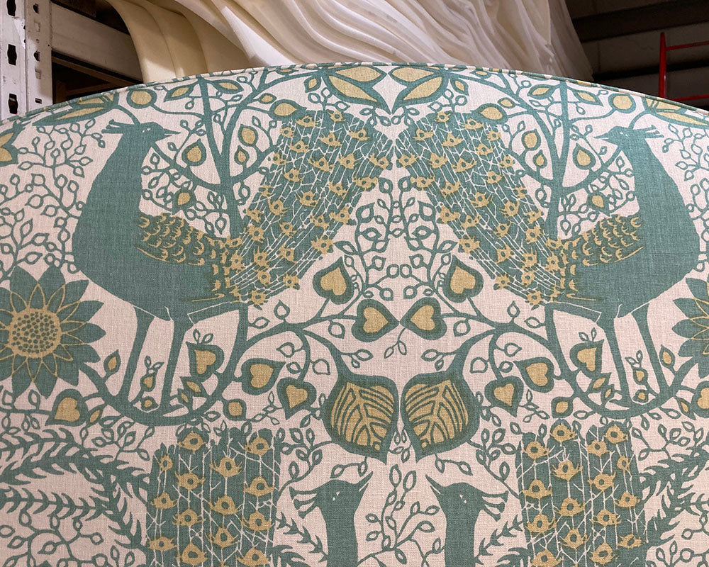 Super King Barra Headboard Lewis & Wood Peacock Frascati