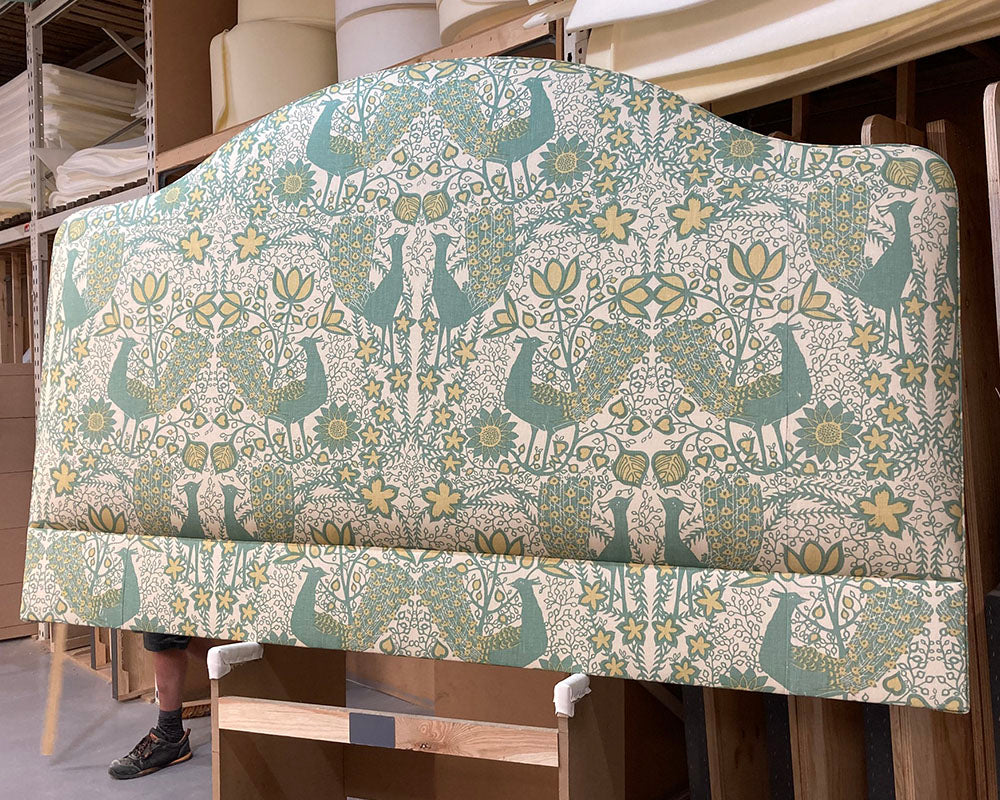 Super King Barra Headboard Lewis & Wood Peacock Frascati