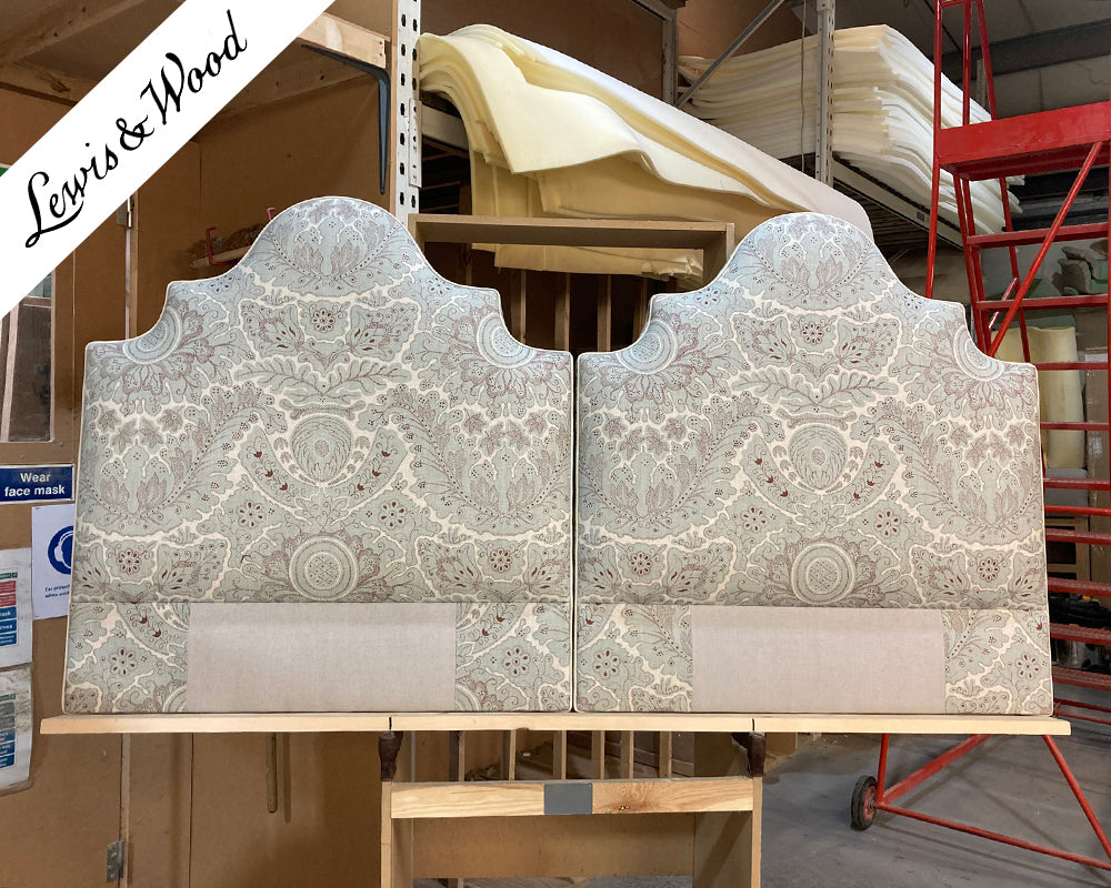 Twin Single Samson Headboards Lewis & Wood Etienne Moonstone