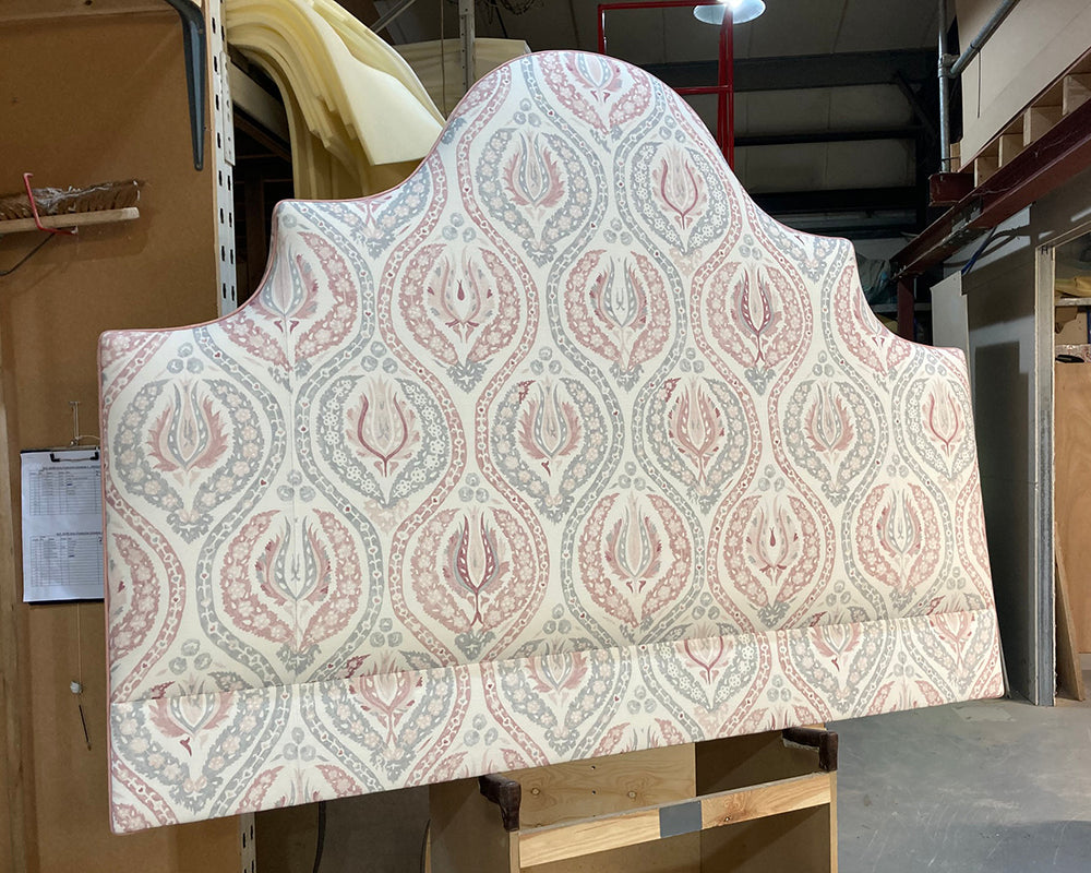 Super King Samson Headboard Lewis & Wood Benaki Rock Rose