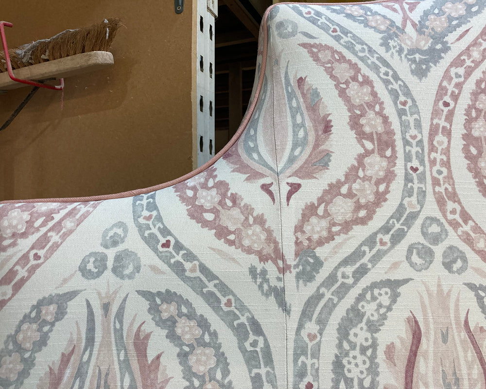 Super King Samson Headboard Lewis & Wood Benaki Rock Rose