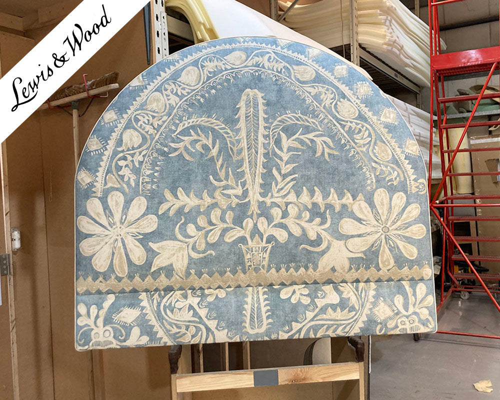 Double Mousa Headboard Lewis & Wood Womad Celestial