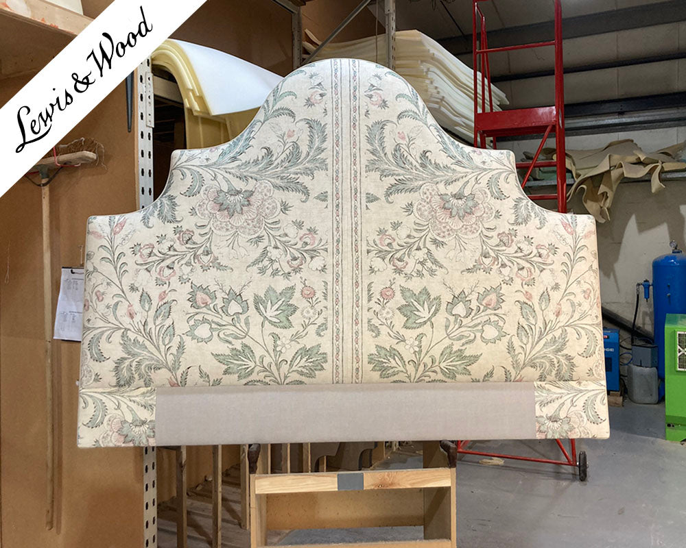 Super King Samson Headboard Lewis & Wood Coromandel Ceramic