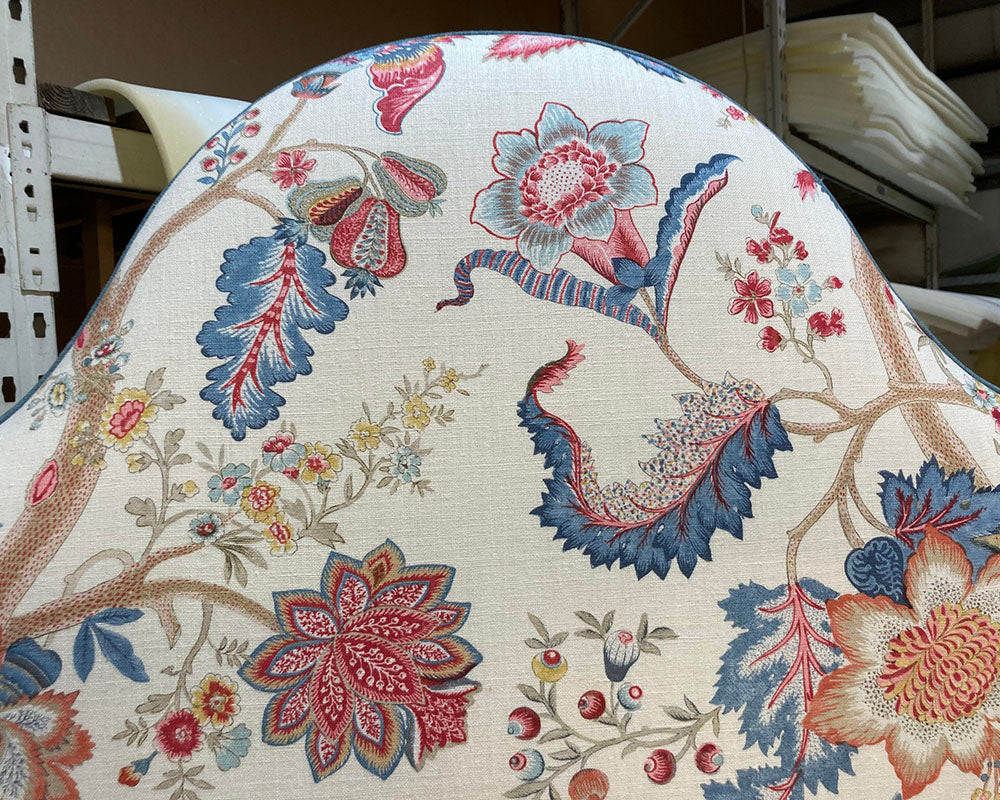 Kingsize Samson Headboard Linwood Kitty Indian Summer