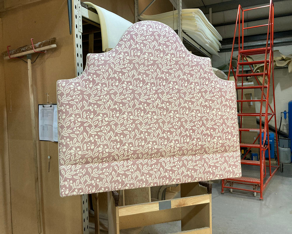 Double Samson Headboard Fermoie Liana Pink