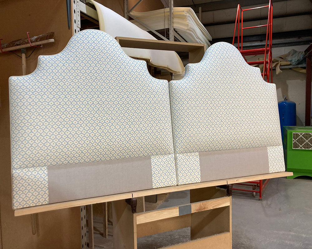 Twin Single Samson Headboards Linwood Buttons Pond