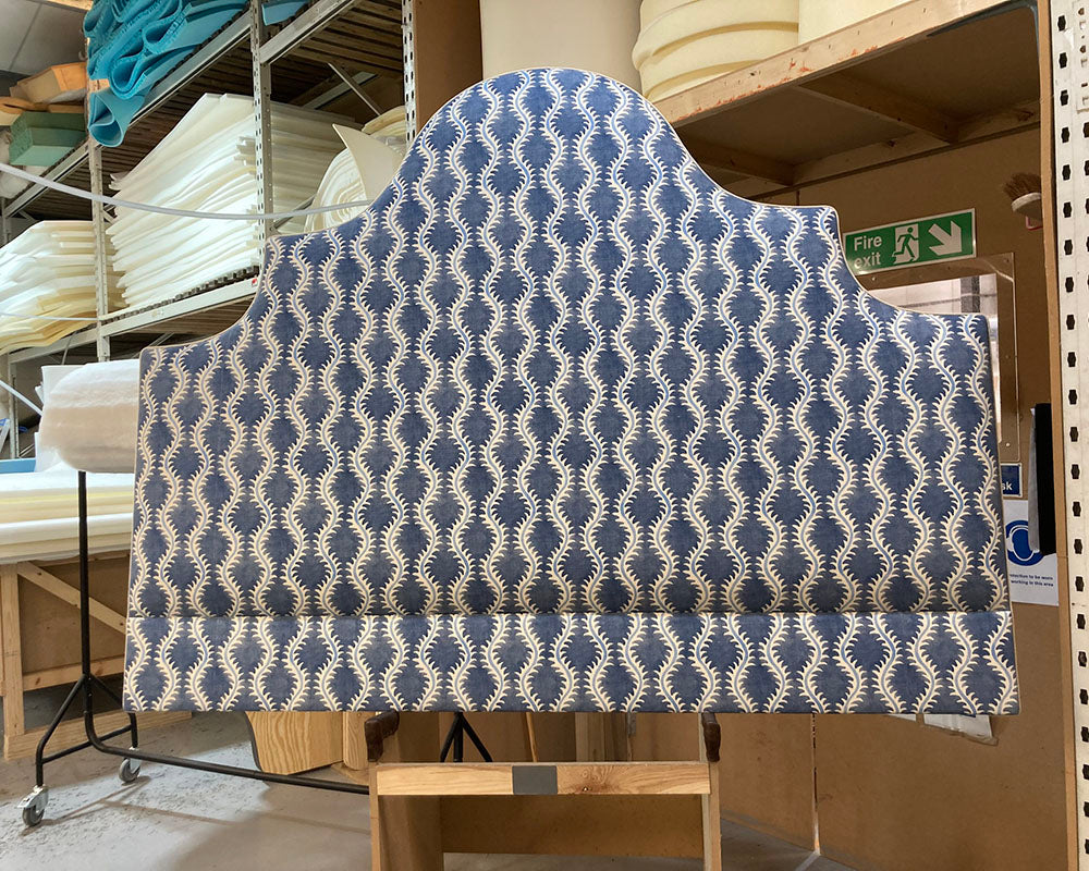 Super King Samson Headboard Linwood Helter Skelter Adriatic