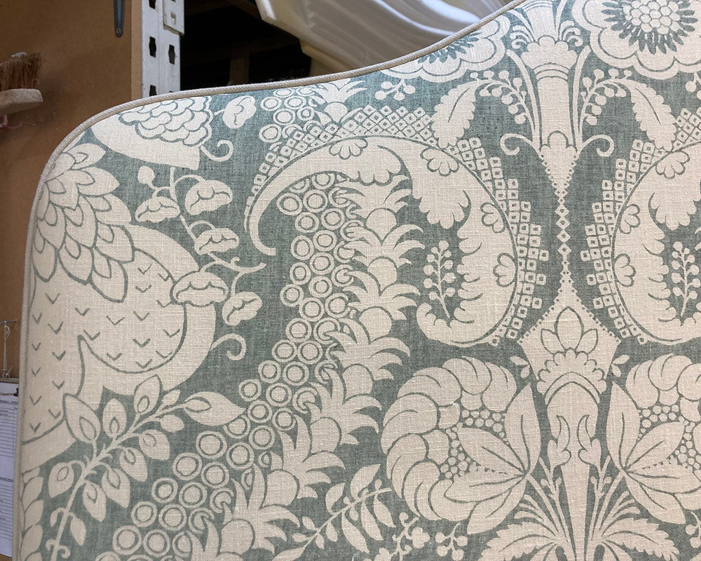 Double Barra Headboard Lewis &amp; Wood Hanbury Verdigris