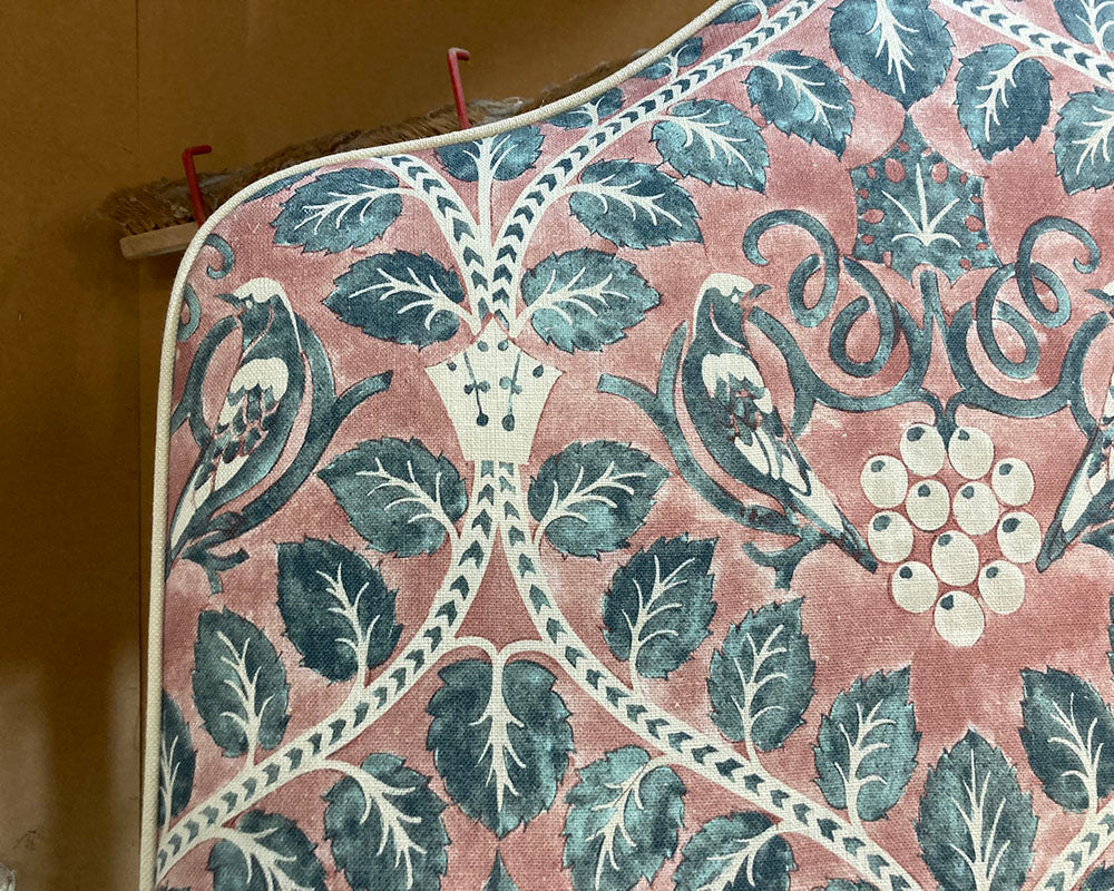 Two Single Barra Headboards Lewis &amp; Wood Berry Brothers Raspberry