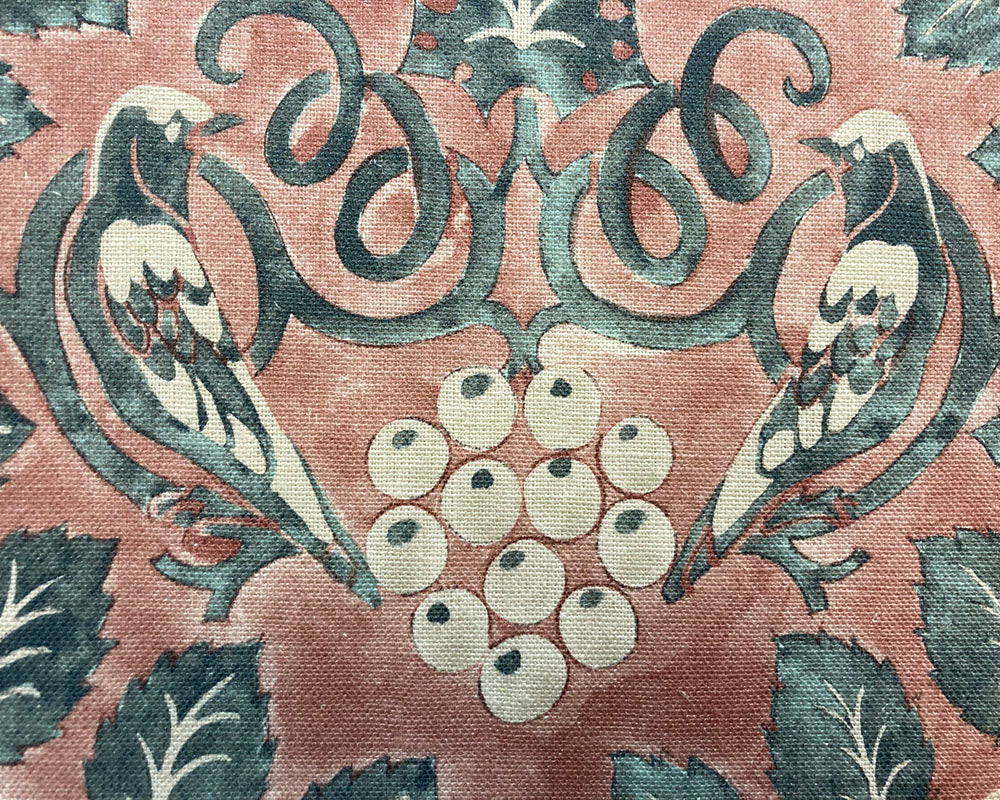 Two Single Barra Headboards Lewis & Wood Berry Brothers Raspberry