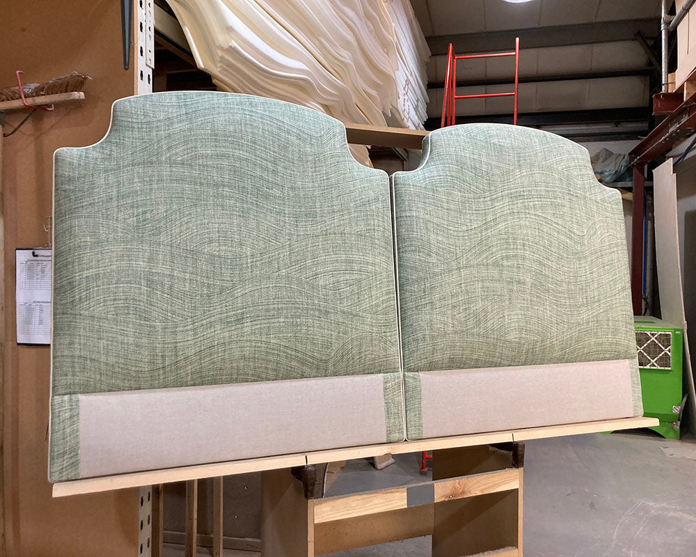 Twin Single Puffin Headboards Fermoie Wave 012