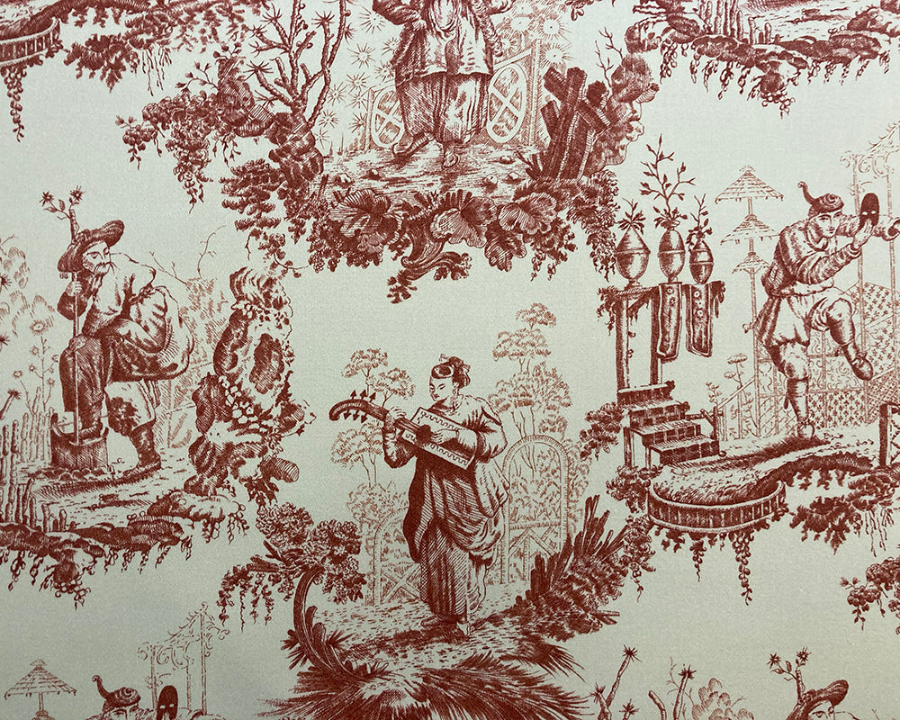 Kingsize Samson Headboard Lewis & Wood Toile Rhone