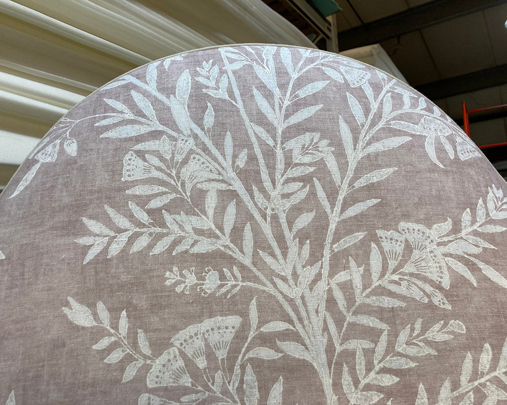 Super King Samson Headboard Lewis & Wood Fan Flower Rose